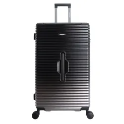 Duża walizka Saxoline Elite Trunk czarna 131l